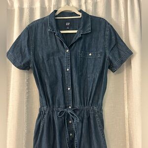 GAP Denim Jumpsuit